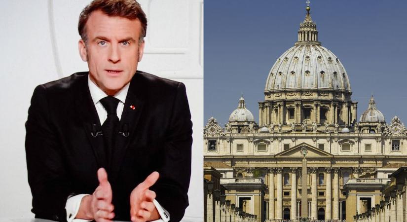 Macron titkos manőverrel befolyásolja a pápaválasztást Itt az igazság!