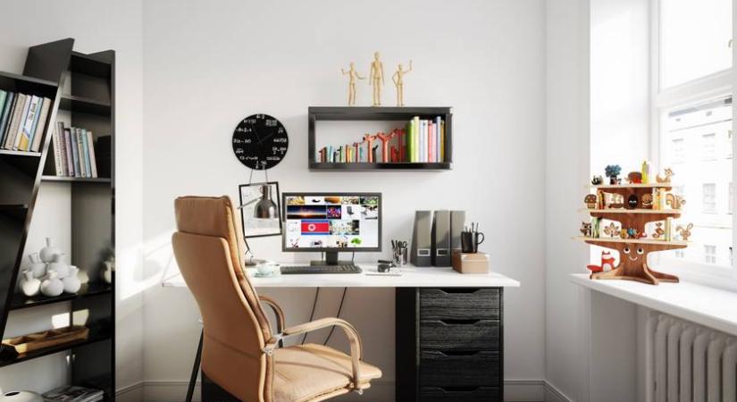 7 lakberendezési tipp, hogy hangulatos és letisztult legyen a home office élmény