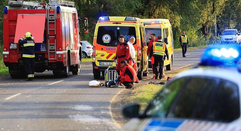 Két autó karambolozott Harkányban, teljes az útzár, súlyos sérült is van