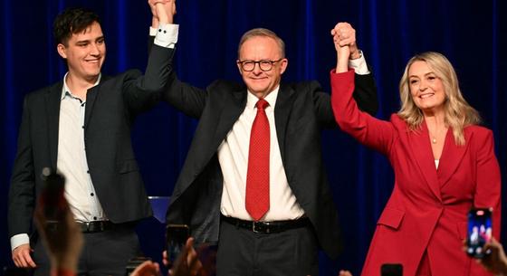 A Trump-ellenes hullámot meglovagolva Anthony Albanese pártja nyerte az ausztrál választást