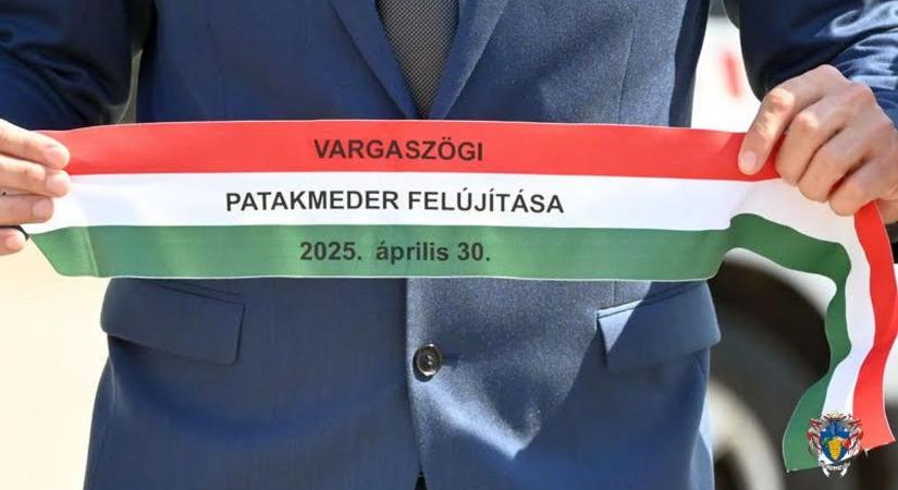 Megoldották a Vargaszögi-patak vízelvezetését Sajóbábonyban