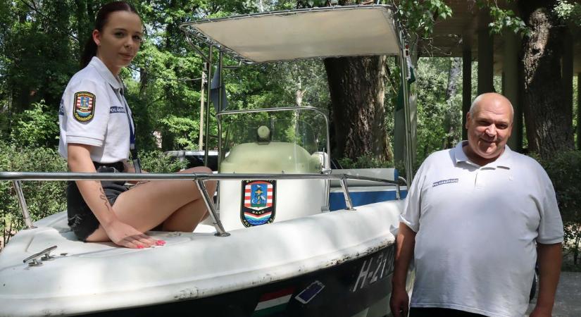 A Tiszán már bevethető, a Marosra még vár a makói polgárőrök új motorcsónakja – galériával