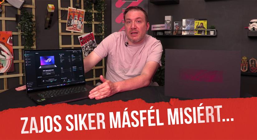 Videóban mesélünk egy másfél millás gamer laptopról