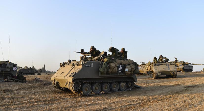 Izrael nagyszabású gázai hadműveletre készül
