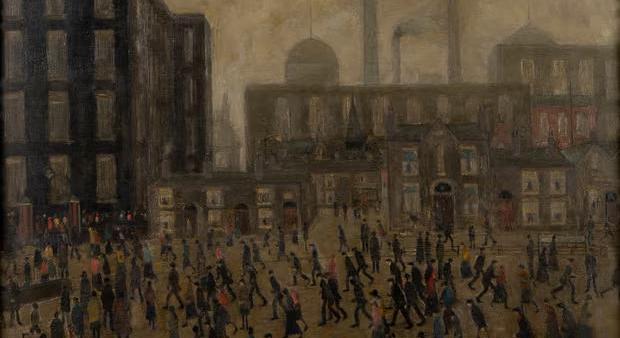 10 fontért vette a Lowry-festményt, 800 ezerért adták el most
