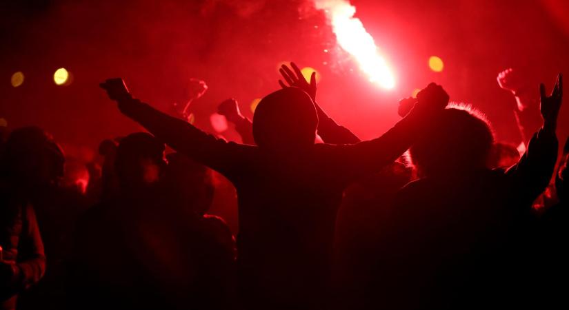 Súlyos szurkolói rendbontások történtek Splitben