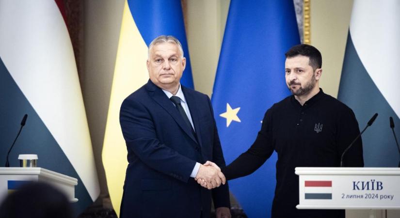 Zelenszkij Orbánnak: ne rángassák bele Ukrajnát a magyar választásokba!