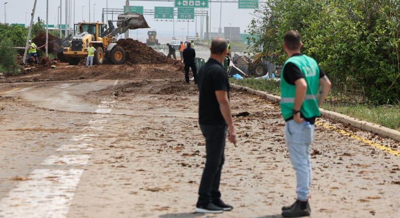 Megrázó képsorok: egy jemeni rakéta csapódott be a Ben Gurion repülőtér közelében (VIDEÓ)