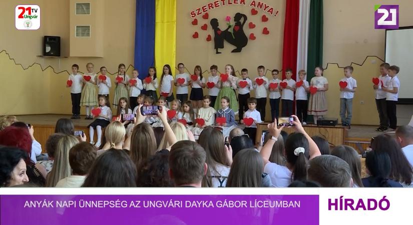 Anyák napi ünnepség az Ungvári Dayka Gábor Líceumban (videó)