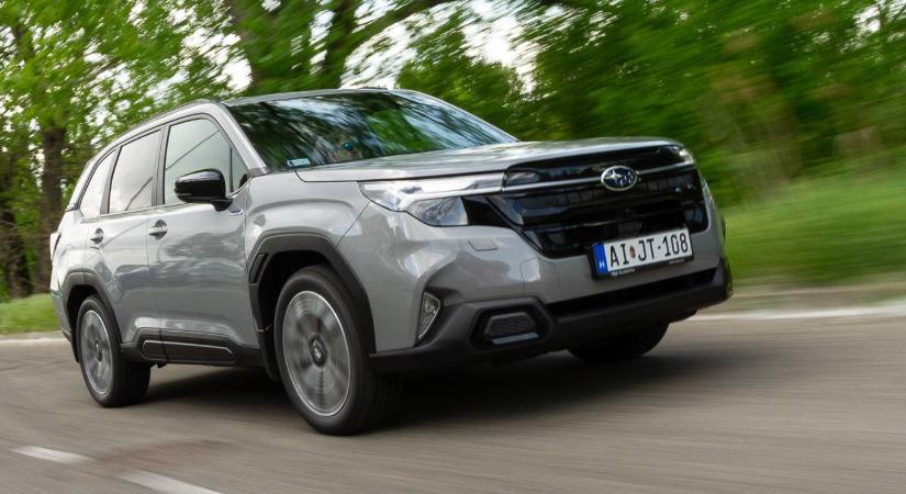 Olyan, mintha traubiznál. Érted? - Teszt: Subaru Forester e-BOXER