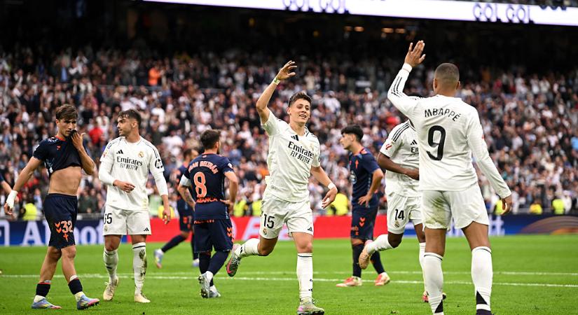 La Liga: Mbappe remekelt, hazai pályán nyert a Real Madrid – videóval