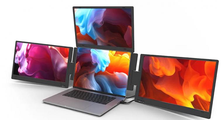 Megérkezett a Triple Boost 14 Pro, a világ első valódi háromképernyős laptopkiegészítője