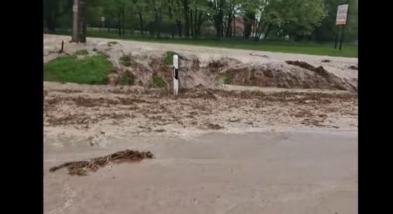 Villámárvizet okozott a Balatonnál egy szupercella – videó