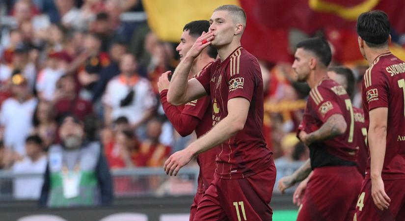 Serie A: Dovbyk góljával nyert hazai pályán az AS Roma! – videóval