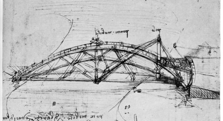 Rekonstruálták da Vinci hídját, amihez egyetlen szög vagy csavar sem kell