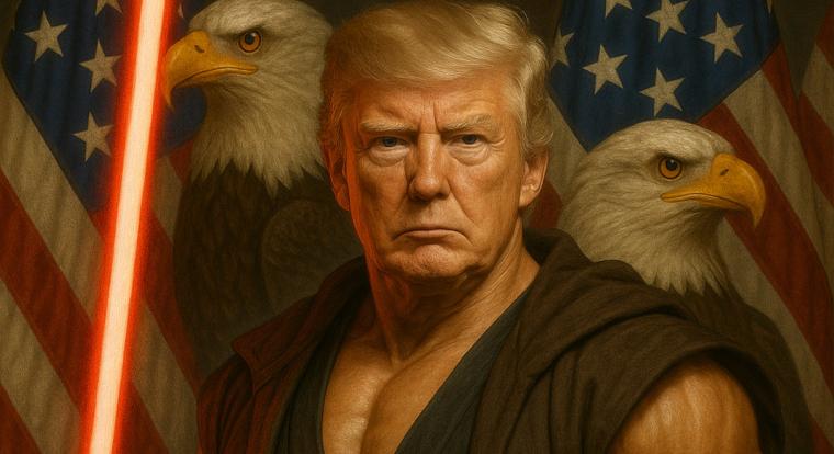 A Fehér Ház véletlenül sithet csinált Donald Trumpból