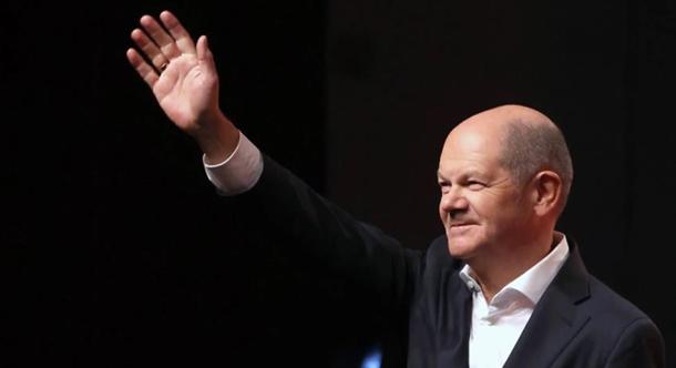 Scholz megtartotta utolsó nyilvános felszólalását