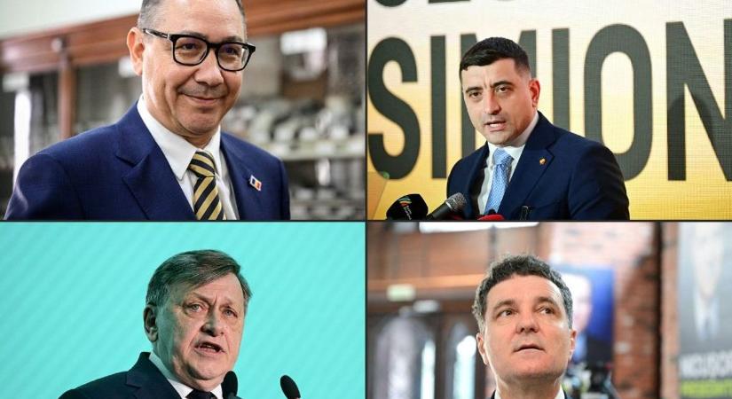 Térképen a román elnökválasztás: Simion Moszkvát, Dan Washingtont nyerte meg