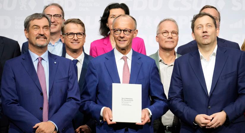 Németországban aláírták a koalíciós szerződést