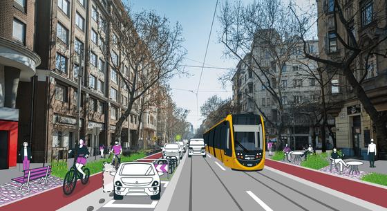 Két év múlva teljesen átalakul a Mester utca, itt a látványterv