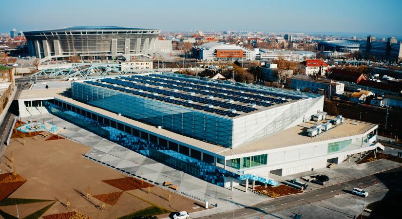 Elkészült a vadonatúj MTK Sportpark, így néz ki a magasból