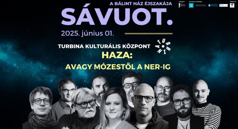 „Haza, avagy Mózesől a NER-ig” – Sávuot éjszakája a Turbinában