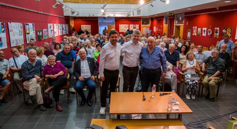 A jelenlegi helyzet tarthatatlan - Nógrádi György Celldömölkökön beszélt az orosz-ukrán háborúról