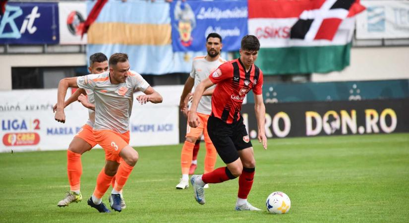 Liga 2: későn ébredt az FK Csíkszereda, kikapott a bukarestiektől