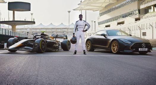Egyedi Mercedes-AMG készült Brad Pitt F1-es filmje miatt