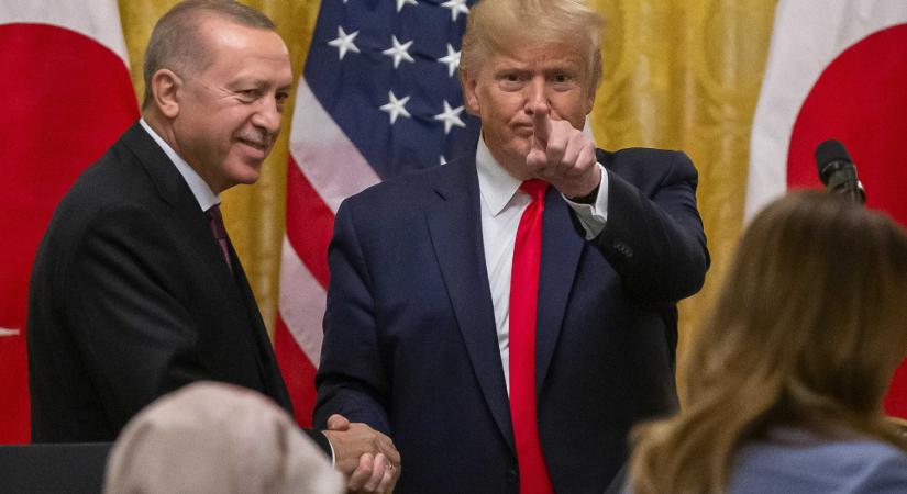 A háborúról egyeztetett Trump és Erdogan
