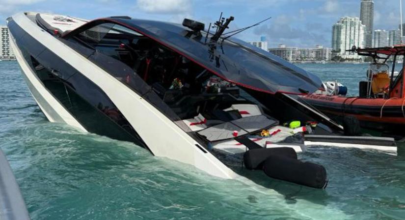 Elég rossz vége lett egy jachtos bulinak a Miami Nagydíj közben