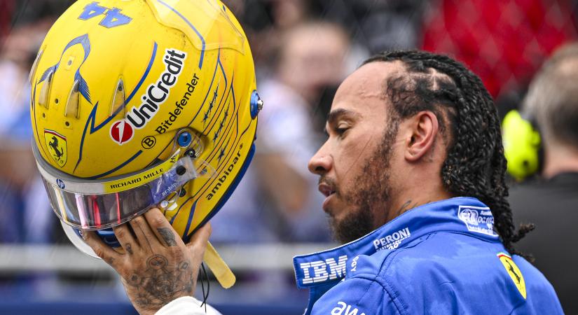 Lewis Hamilton dühösen osztotta ki a Ferrarit