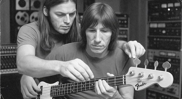 Több klasszikus Pink Floyd dalban is David Gilmour basszusgitározott Roger Waters helyett