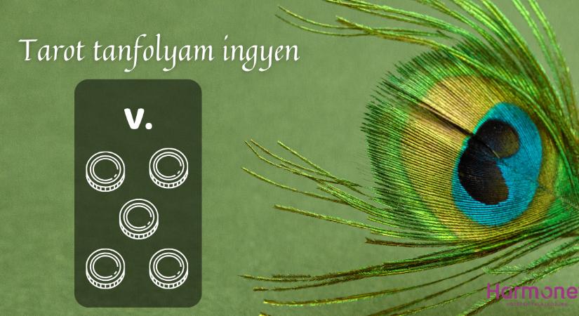 Érmék Ötöse - Számozott kártyák a tarot kis arkánumában