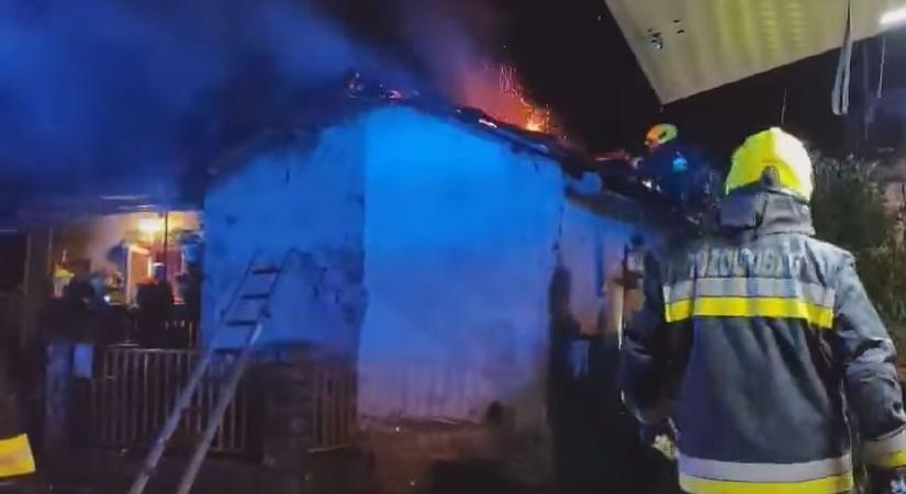 Hátborzongató: VIDEÓN és FOTÓKON a hétfői pécsi tűzeset