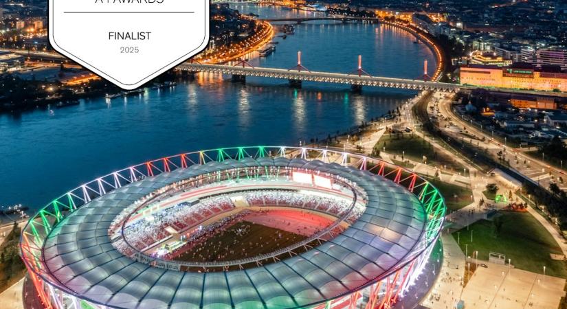 A Nemzeti Atlétikai Központ az Architizer AAwards finalistái között – a szavazás május 16-áig tart!