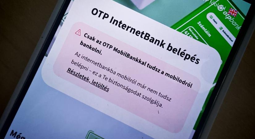 Így használható továbbra is az OTP InternetBank telefonos böngészőből