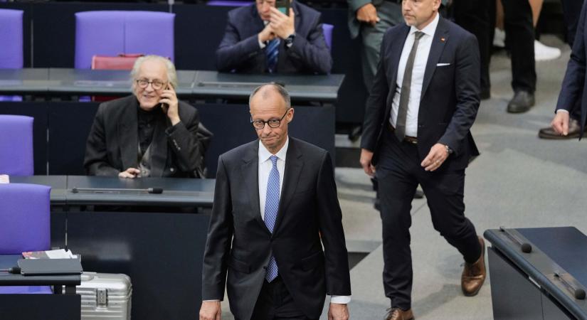 Nem választották meg első körben német kancellárnak Friedrich Merzet