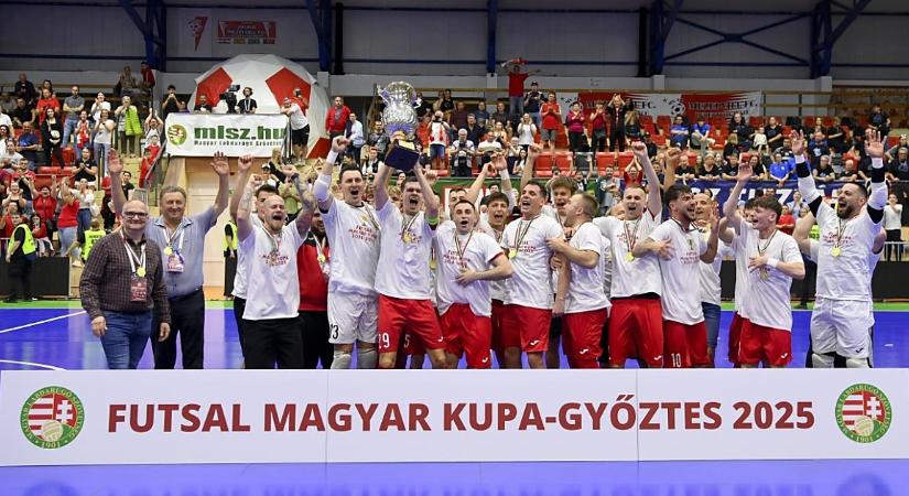 Futsal Magyar Kupa: hátrányból fordítva nyert a Berettyóújfalu