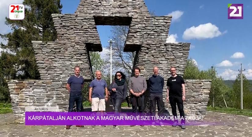 Aktuális (2025.05.06) Kárpátalján alkotnak a Magyar Művészeti Akadémia tagjai (videó)