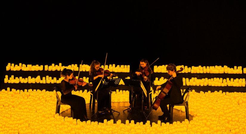 Lobogó gyertyák fülbemászó zenével – Candlelight : COLDPLAY tiszteletére