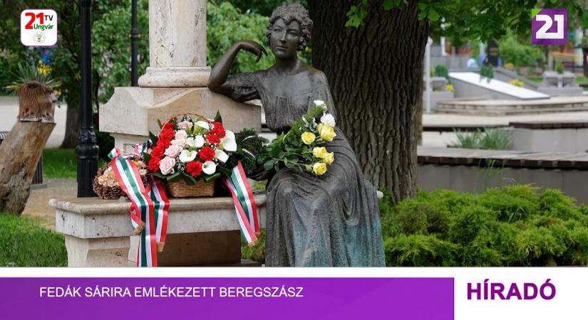 Fedák Sárira emlékezett Beregszász (videó)