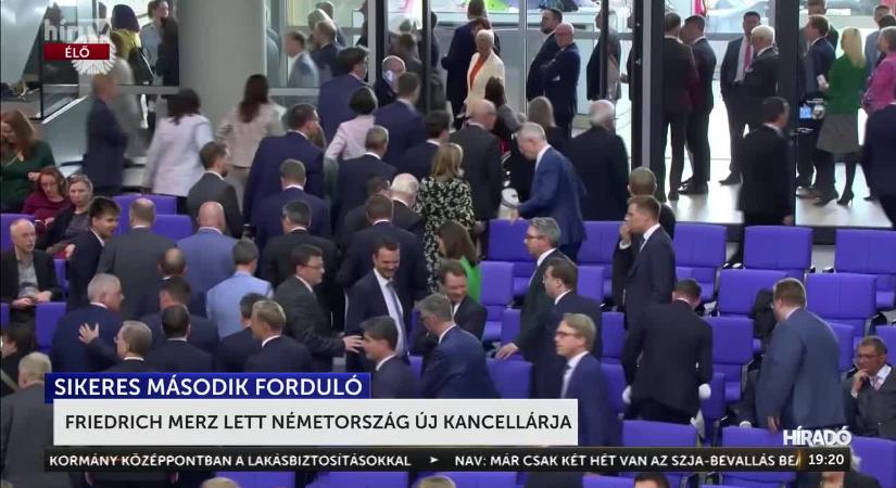 Friedrich Merz lett Németország kancellárja  videó