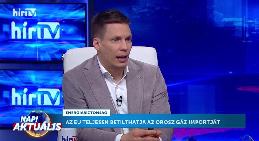 Napi aktuális - Hortay Olivér: Az EU júniusban megteszi a javaslatát az orosz gáz importjának teljes körű betiltására  videó