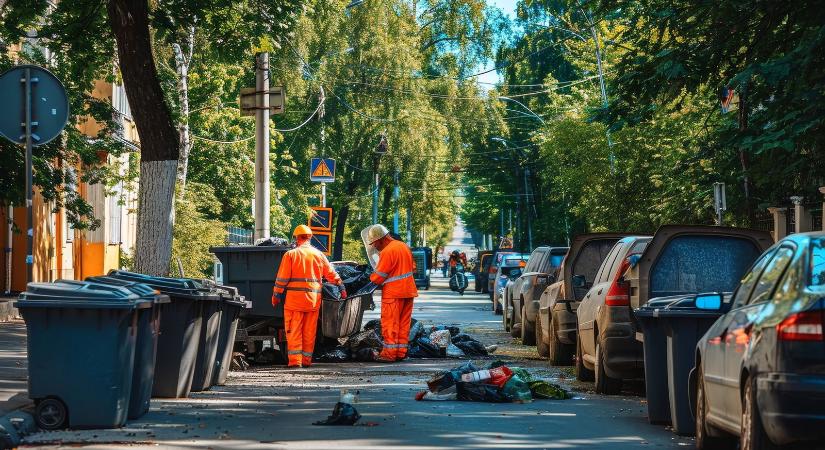 "Ezt a rohadt várost!" - Ferencvárosban lomtalanítás közben tört ki balhé