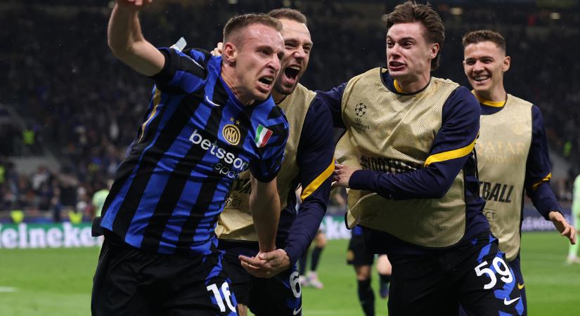 Hétgólos, hosszabbításos futballdráma Milánóban, BL-döntős az Internazionale