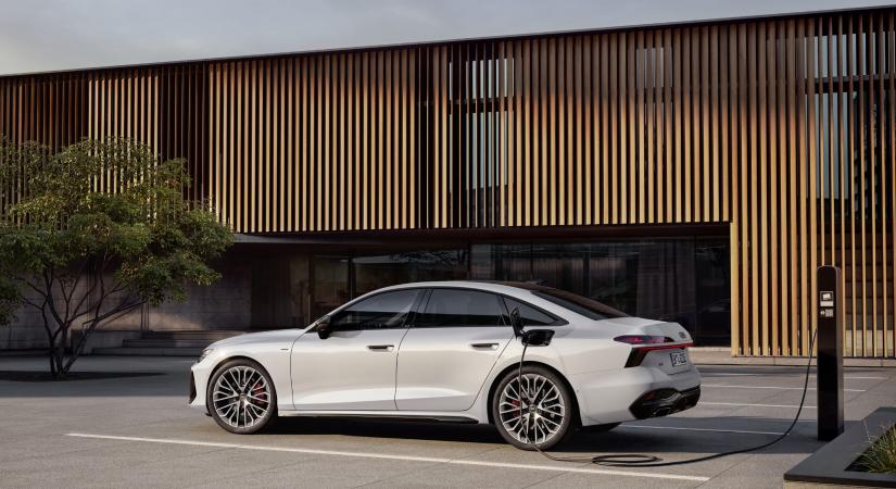 Ennyit tud tisztán elektromosan az új konnektoros hibrid Audi A6!