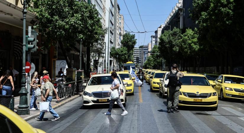 Nem akarnak részegeket szállítani, sztrájkkal fenyegetnek az athéni taxisok