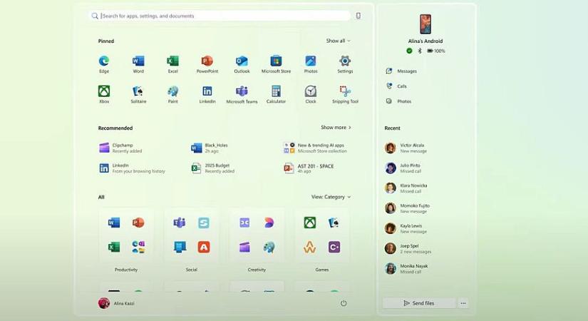 Egy rakás új fejlesztést jelentett be a Windows 11-hez a Microsoft
