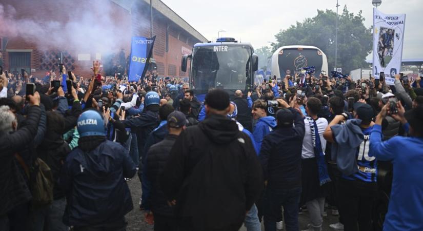 Pár Inter-drukker elindult haza a Barca elleni epikus BL-meccs vége előtt, már nem engedték vissza őket a stadionba